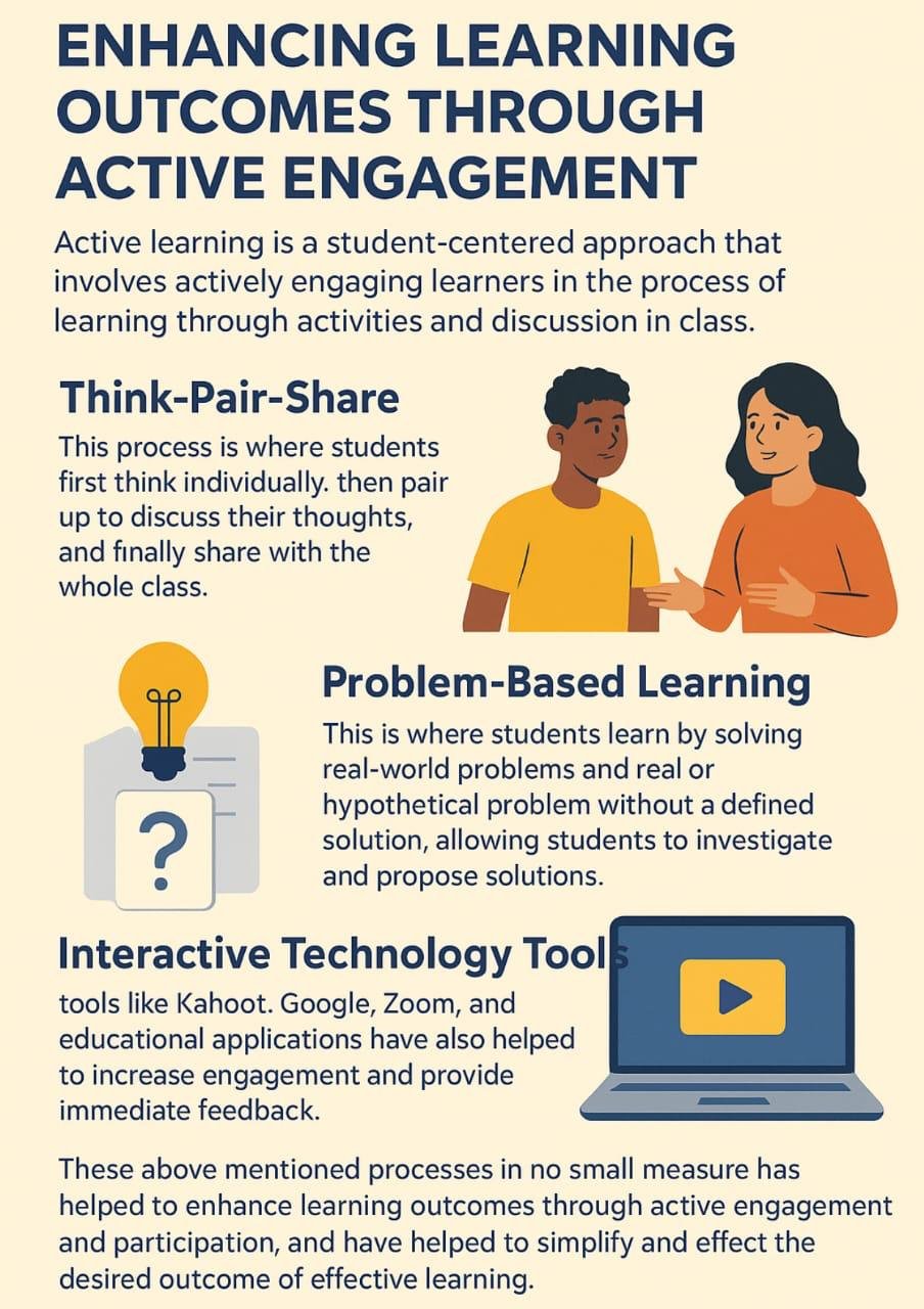 Enhancing Learning Outcomes through active engagement 
